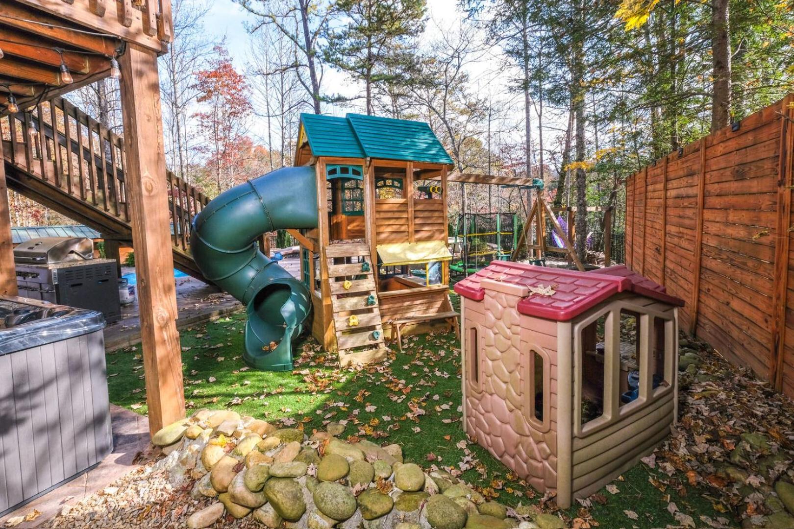 Pitter Patter Swimming Pool Ht Near D'Town Villa Gatlinburg Exterior foto